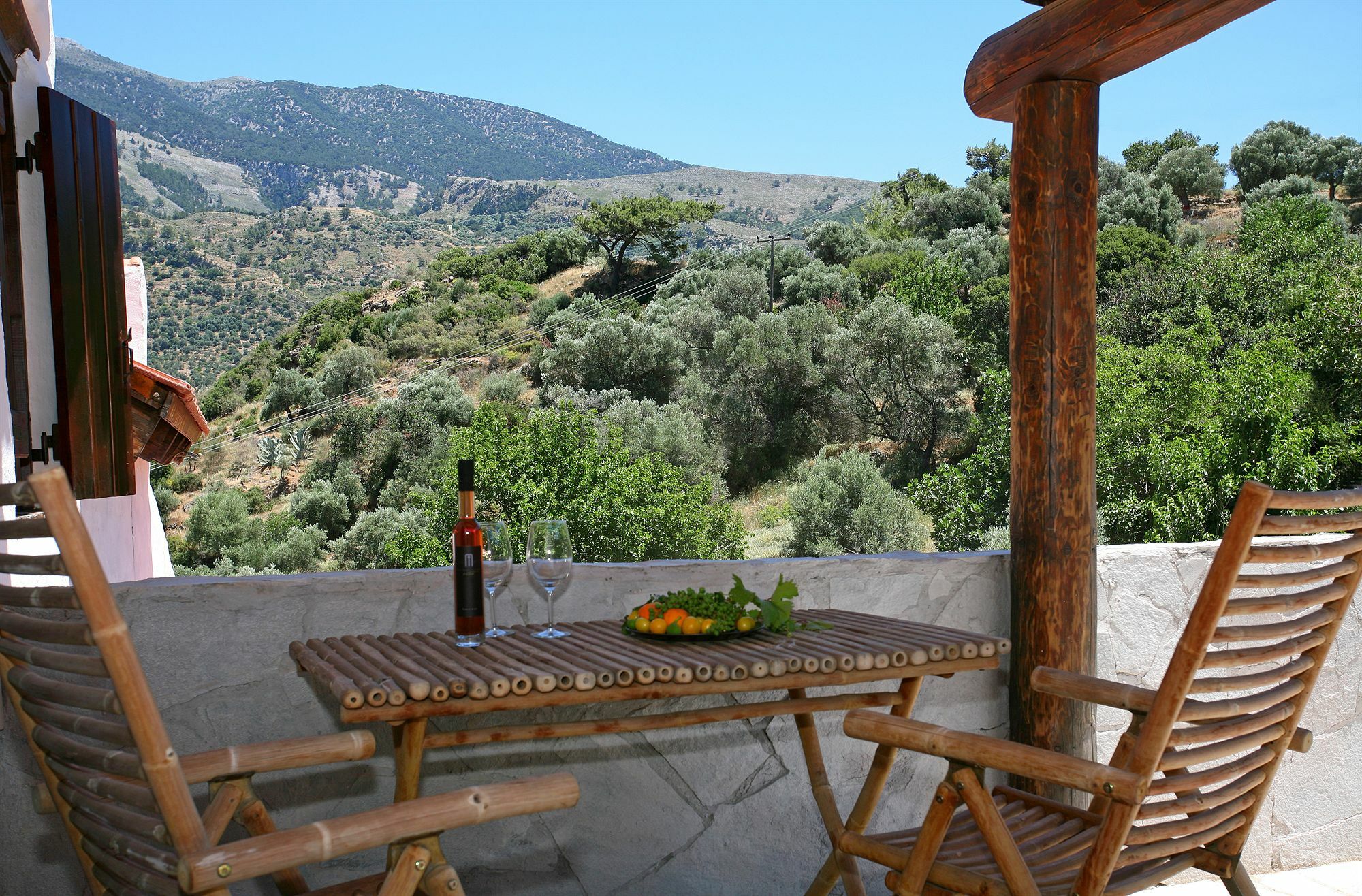 Monastery Estate Guesthouse Soúgia Buitenkant foto